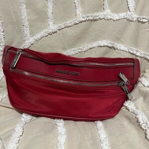 Michael Kors Vibrant Red Belt Bag